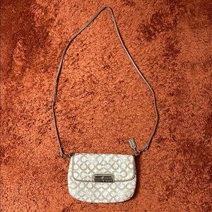 Signature Cream Crossbody Bag